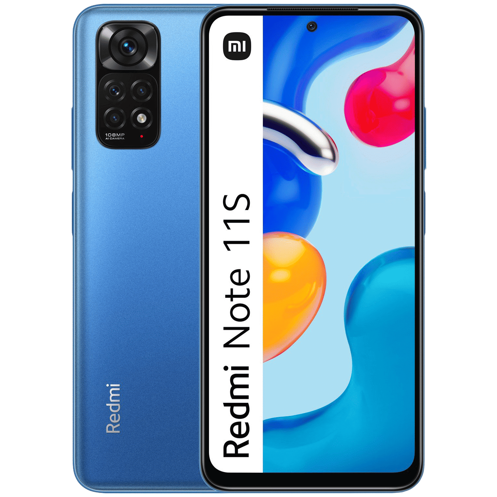 Buy Redmi Note 11S (6GB RAM, 128GB, Horizon Blue) Online - Croma